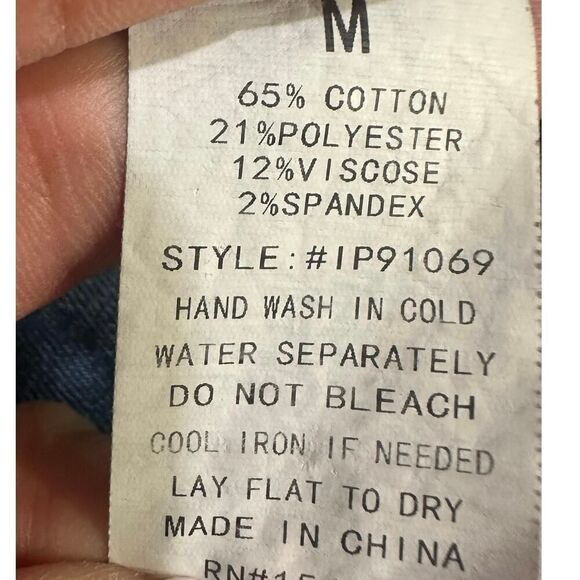 Y2K Corset Lace Up High Rise Denim Blue Jeans ASO ALT Lara Katseye Size M 28x30 - Picture 6 of 12